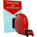 Dispensador de Tickets color rojo